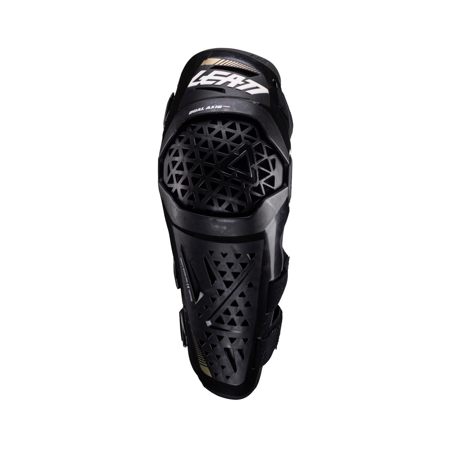 Leatt Knee and Shin guard dual axis pro with rigid protection and anti-impact foam