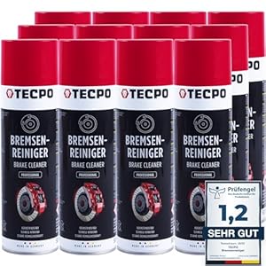 TECPRO Bremsenreiniger 12x 500ml Universal 8000