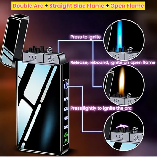 Encendedor de soplete NINSI 3 en 1 con carga USB miniatura 3