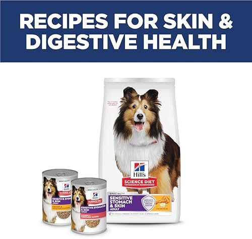 Hill's Science Diet Adult Sensitive Stomach & Skin Dry Dog Food, Chicken, 4 lb. Bag — view 9