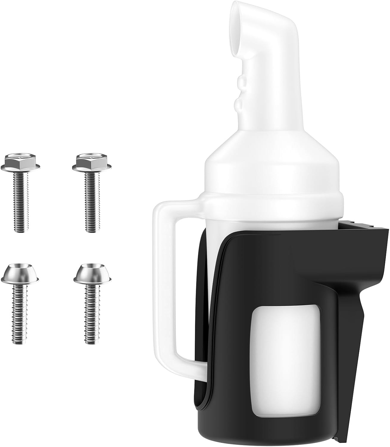 Panglong Precedent Golf Cart Sand Bottle with Handle 1Pcs or 2Pcs, Divots Filler Sand & Seed Bottle with Rattle Proof Holder