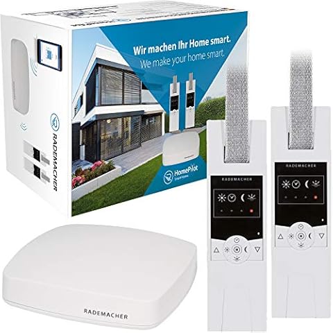 Rademacher Aktionspaket »Schlafenszeit« HomePilot (3. Generation) Smart-Home-Zentrale inkl. 2X elektrischer Funk-Gurtwickler (RolloTron Standard DuoFern 1400), 370 x 260 x 225 mm Cover