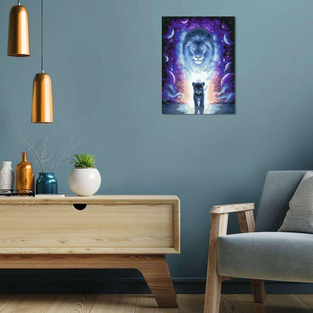 Ravensburger CreArt 23516 - La via del re - Pittura con numeri per adulti, set di pittura fai da te con pennello e colori acrilici, regalo per donne e uomini, pittura per adulti