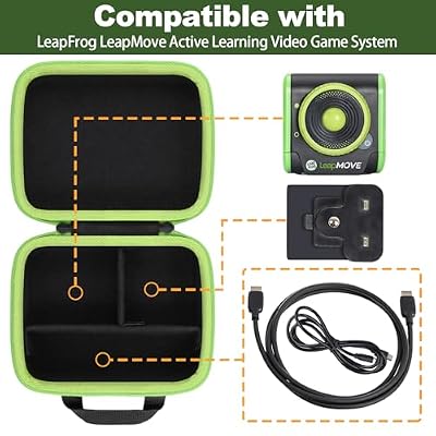 Hard Case Compatible with Leapfrog LeapMove Active Learning Video Game System
