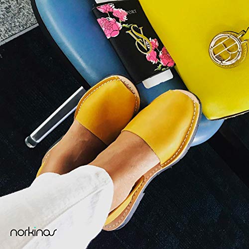 Image of Norkinas Women's Flat, Handmade, Eco-Friendly Avarcas