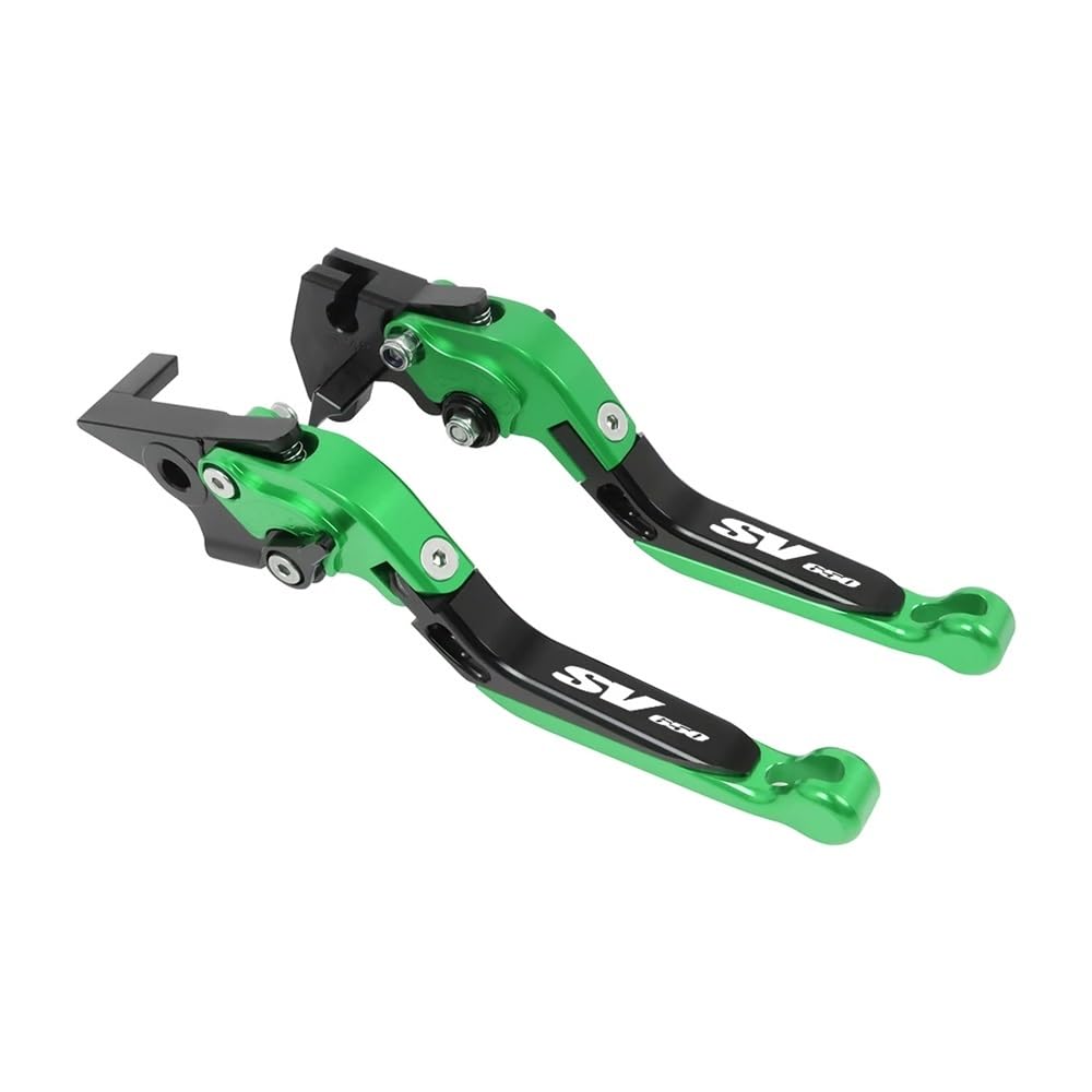 MLIOJU Motorcycle Clutch Lever SV 650 SV650S Motorcycle Adjustable Extendable Folding Brake Clutch Levers Handlebar Grips for SV650 SV 650S 1999-2012