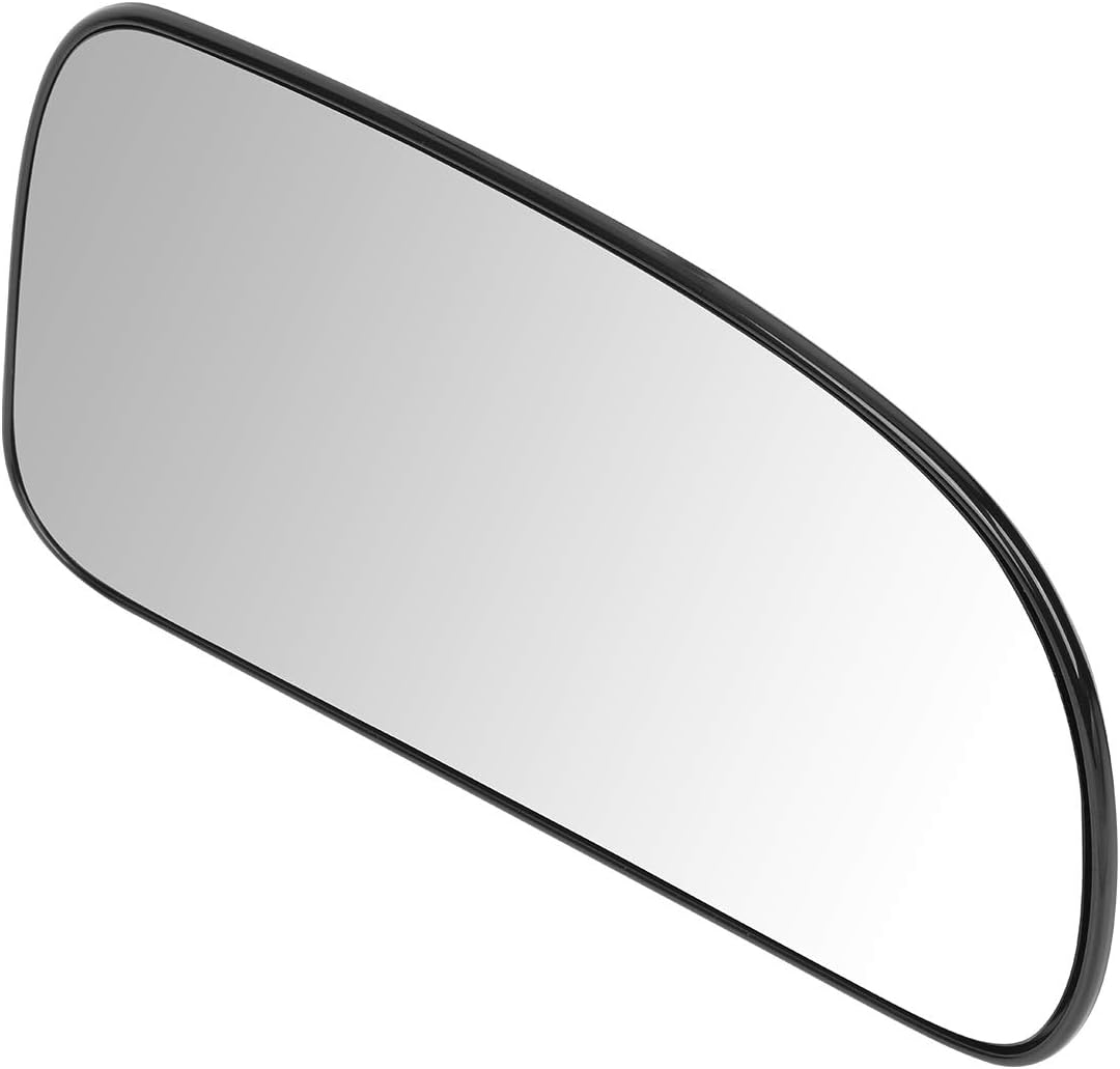 Auto Dynasty 88980571 OE Style Passenger Right Heated Mirror Glass Lens Compatible with Trailblazer Buick Rainier GMC Envoy 02-08, Silver