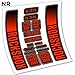 Rock Shox Recon 35 2021 Pegatinas en Vinilo Adhesivo Horquilla (NR (Rojo Fluorescente))