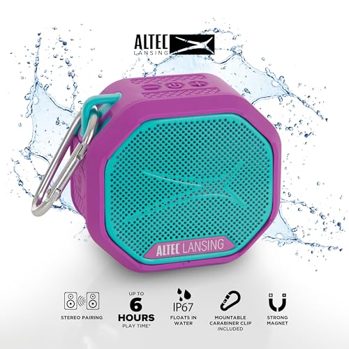 Image of Altec Lansing - Portable Bluetooth Speaker, Waterproof IP67