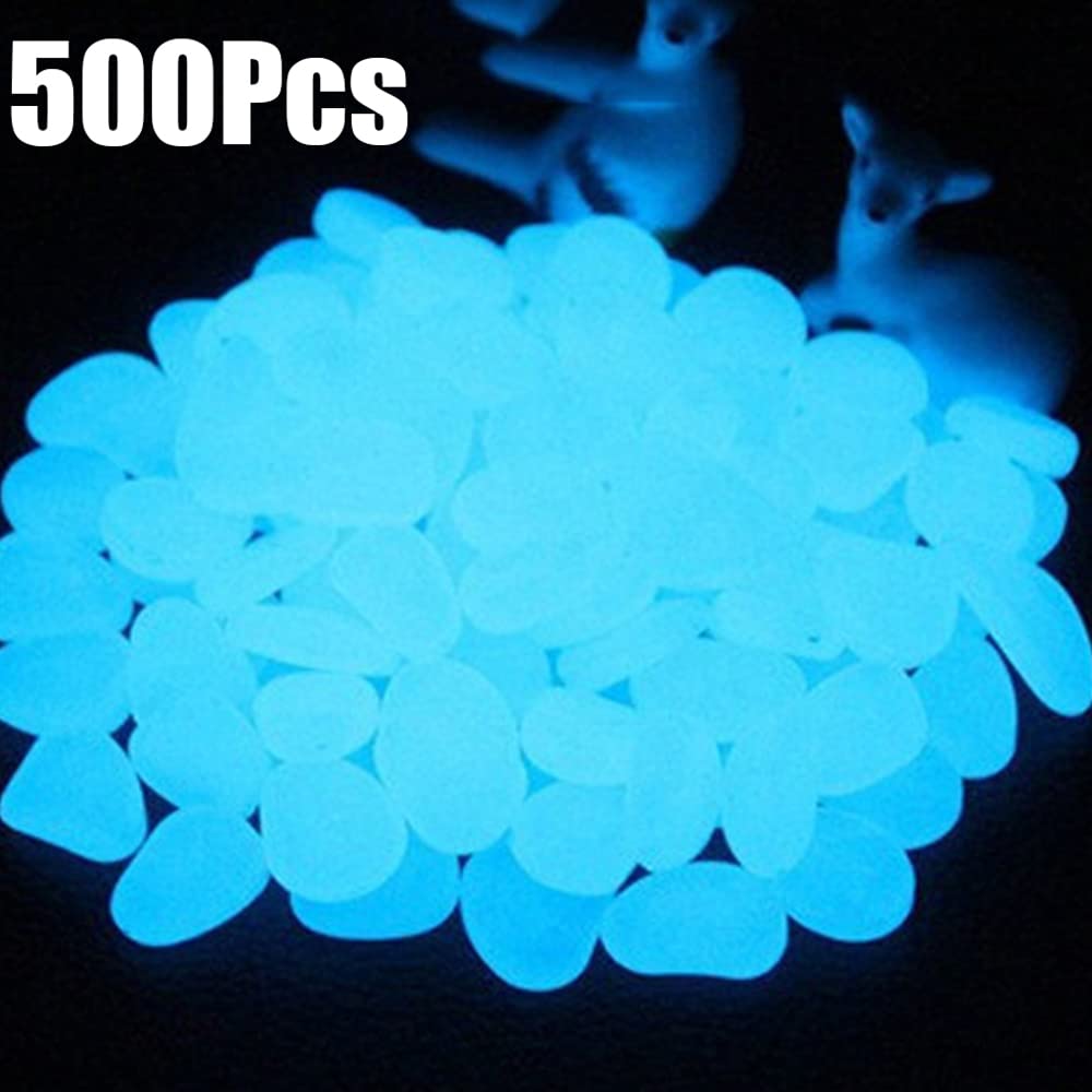 500 Pietre Luminose Multicolore - Ciottoli Fluorescenti Per Giardino, Vialetti E Acquari - Foto 11