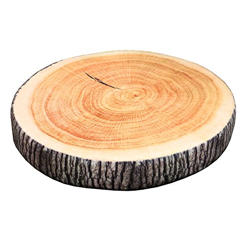 Doppler Cushion Wood Round ø 38 cm