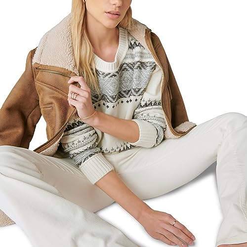 Image of Lucky Brand Fairisle Crew Sweater