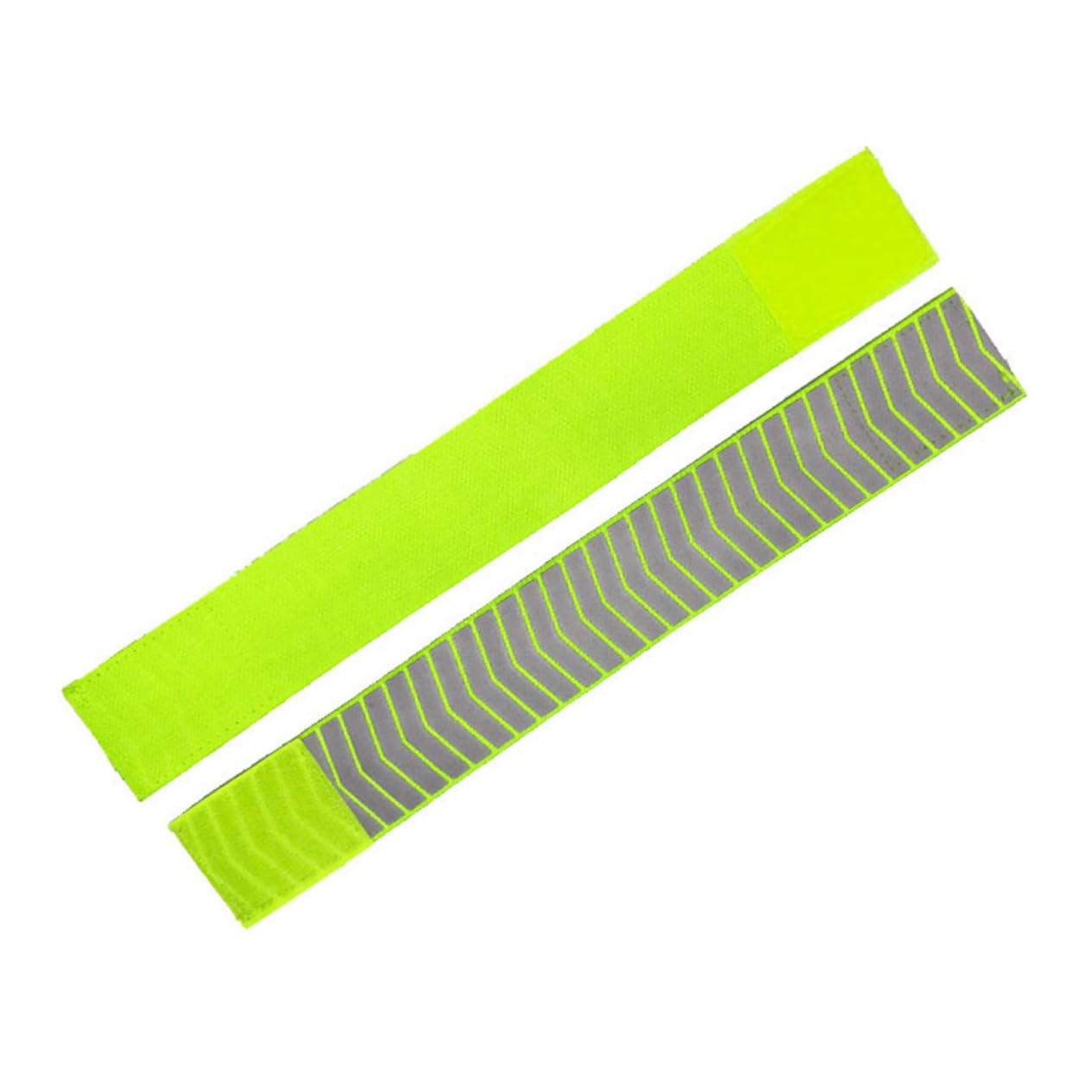 Abaodam Brazalete Reflectante Deporte Visibilidad Pulsera Noche Bandas Reflectoras Fluorescente Banda De Seguridad Brazaletes Cinturón De Correr Green
