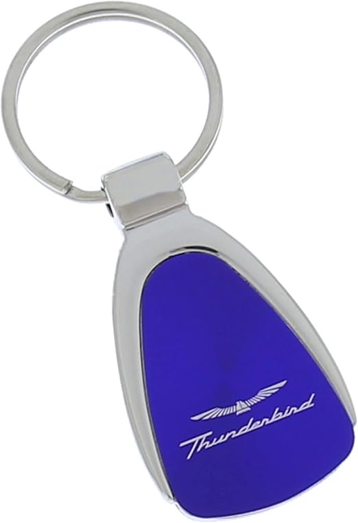 Find Ford THUNDERBIRD Chrome Tear Drop Keychain - Brand New! In - Foto 5