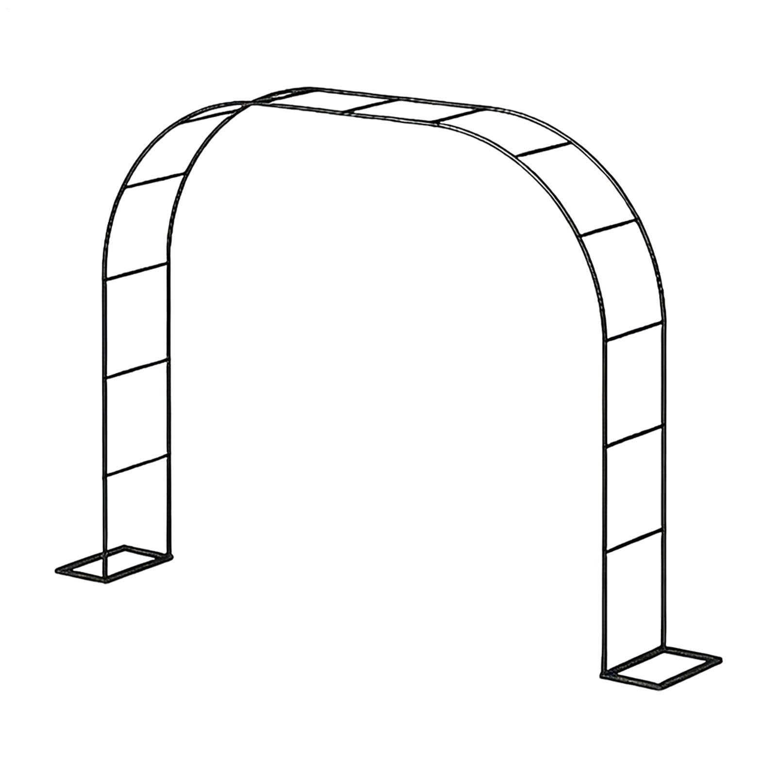 Arche de jardin pour rosiers grimpants et décoration de votre patio fleuri