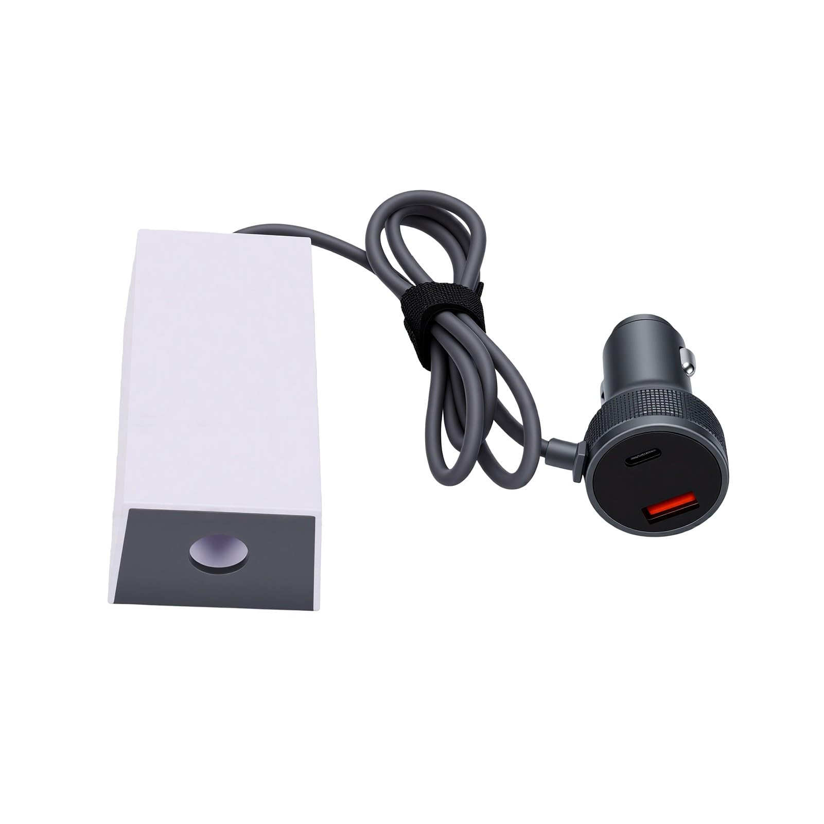 Mini 12 V-26 V na 36 adapter samochodowy, konwerter podwyższający z USB QC