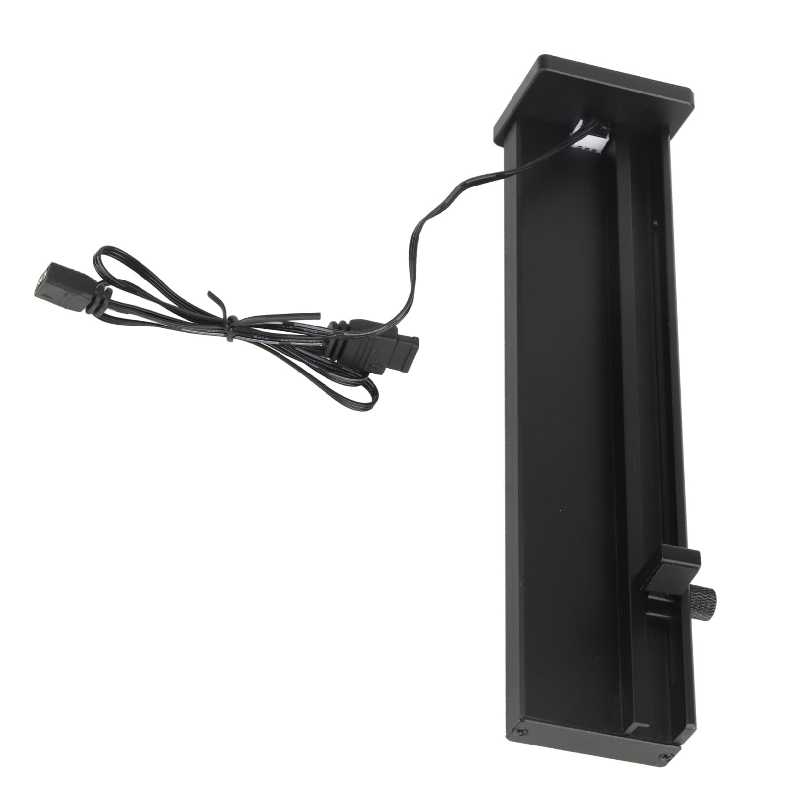 Staffa di Supporto GPU ARGB Base Magnetica in Lega di Alluminio Supporto GPU Regolabile Scorrevole per Scheda Grafica Desktop Forte Supporto per PC da Gioco (Negra)