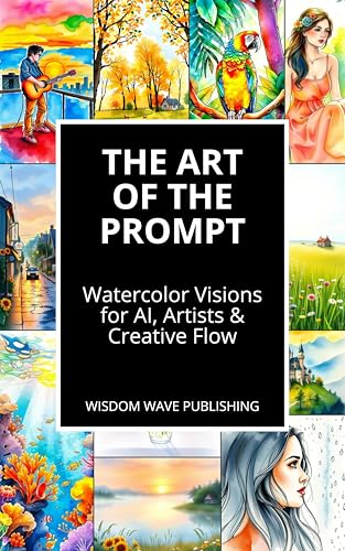 The Art of the Prompt: Watercolor Visions for AI, Artists & Creative Flow: A beautifully crafted collection of 1,000 watercolor-style AI art prompts designed to inspire.