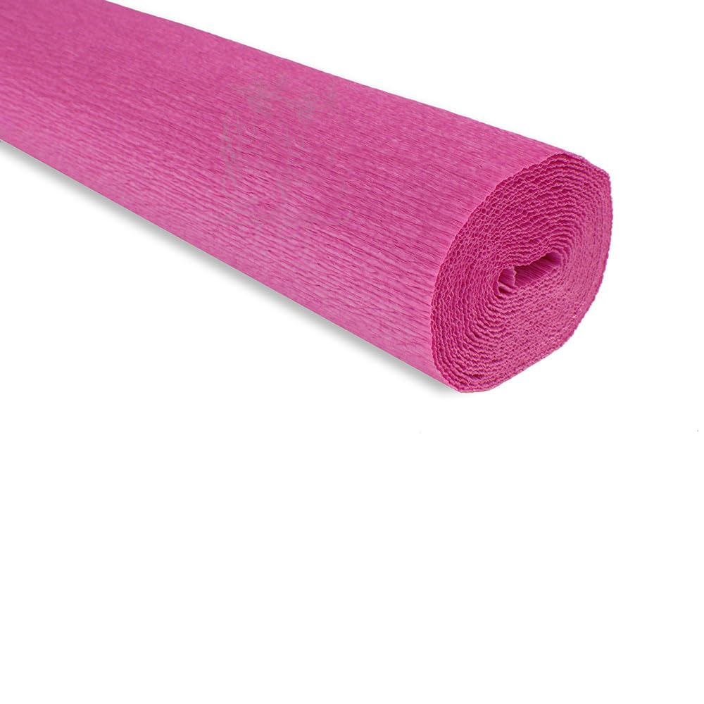 FloristryWarehouse Crepe Paper roll 180g (50X250cm) Rose Pink (Shade 550)