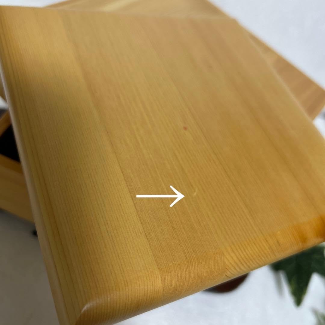 銘木木曽ひのき 檜 天然木 二段重箱 お正月 趣味の工芸