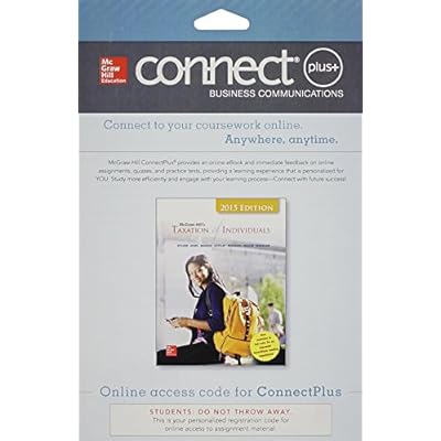 Connect 1-Semester Access Card for McGraw-Hill's Taxation of Individuals, 2015 Edition