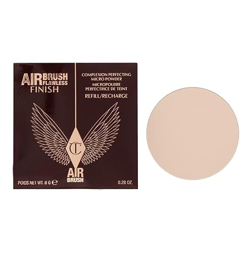 Charlotte Tilbury Airbrush Flawless Finish 1 Fair Powder Refill 8g - Fair - 0.8 g (Pack of 1)