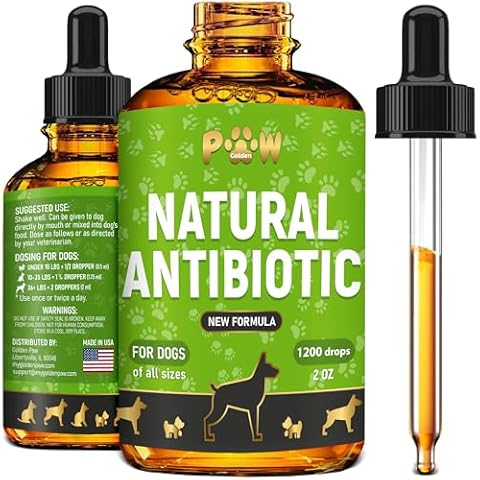 Antibiotic for Dogs | Dog Antibiotic | Antibiotics for Dogs | All Natural Antibiotics | Pet Antibiotics | Organic Ingredients | 2 oz Cover