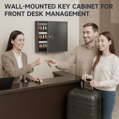 Armoire à clés murale WeHere avec étiquettes de couleur - 7