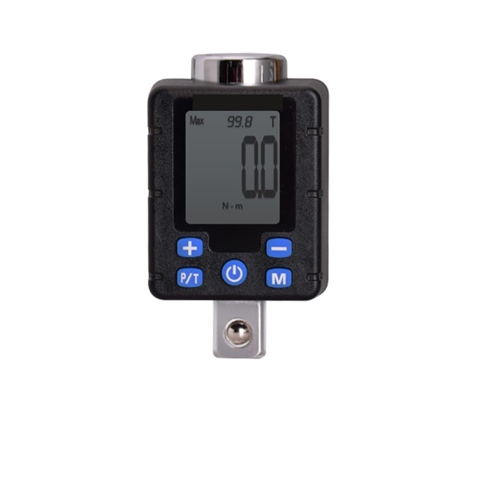 Set di Chiave Dinamometrica Digitale, 1 Set di adattatori di Coppia in Acciaio ad Alta precisione Regola la Chiave Digitale LCD Elettronica Dropshipping per Bici, Moto, Auto