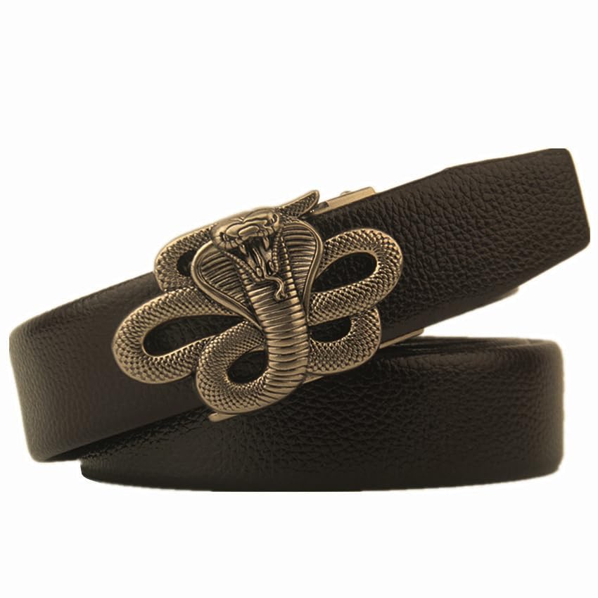 Men's Leather Ratchet Belt 39
