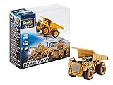 Revell Control 23495 RC Baufahrzeug Kipplaster, 40MHz, Akku ferngesteuertes Auto, gelb-orange, 10 cm