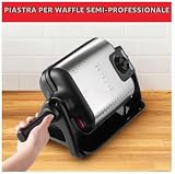 Tefal Gaufrier semi professionnel, 1200 W, Thermostat réglable, Voyant lumineux, Poignée rotative et rabattable, Résultat parfait, Nettoyage facile, King Size WM756D12 - 2