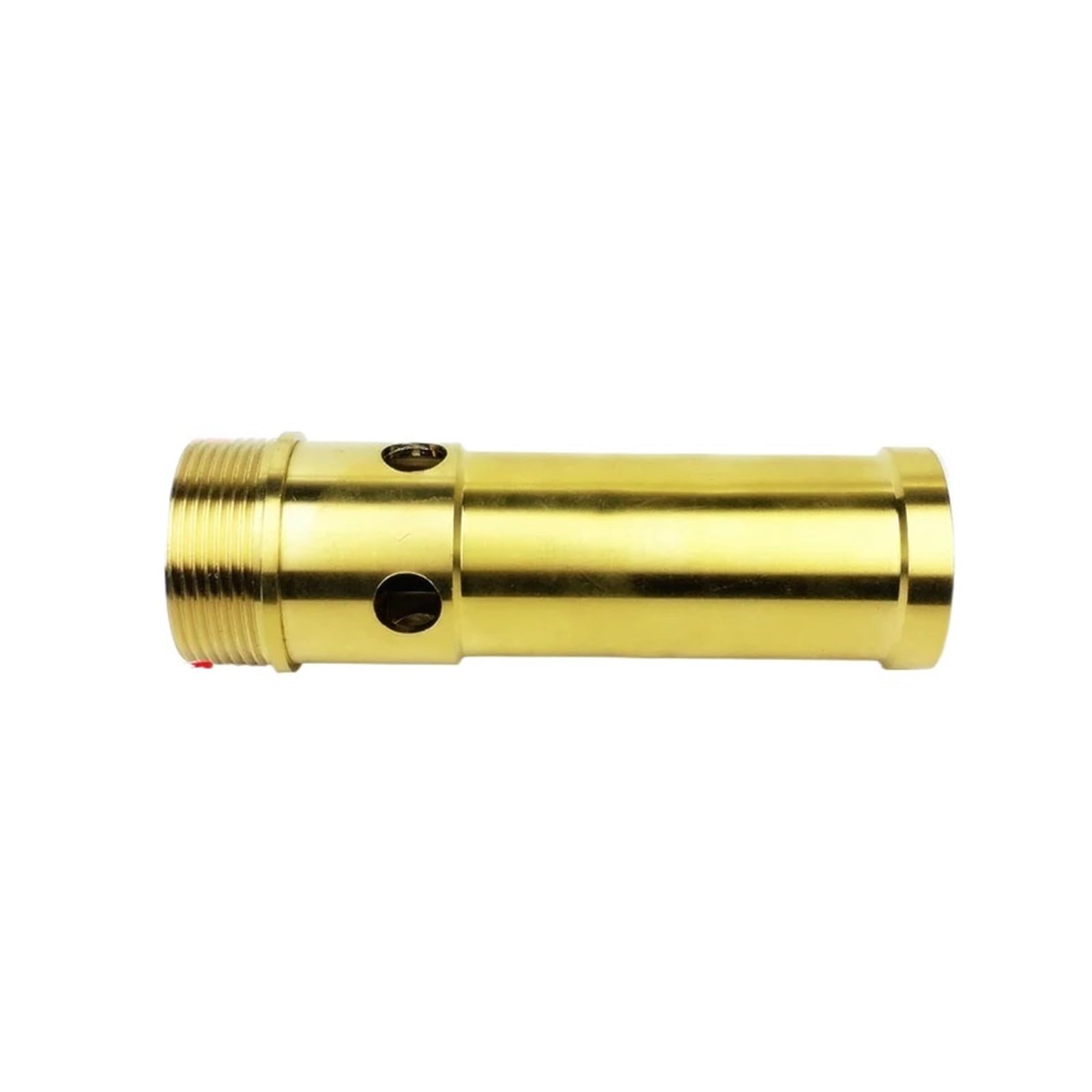 LINYpA66 Fountain Nozzle Head 1/2" 3/4" 1" Fountain Spout Pool Jet Nozzles Brass Stainless Steel Spring Bubbling Fountain Nozzles Garden Pond Spray Head(2 (Brass))