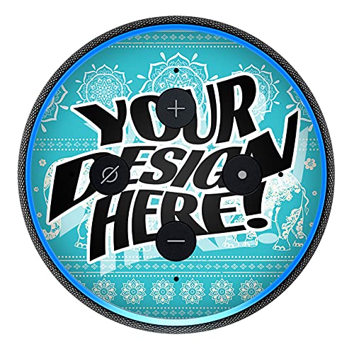 Your Custom Design Vinyl Decal Skin Compatible with Amazon Echo Dot 3-3rd Generation Alexa - Decorations for Your Smart Home Speakers, Great Accessories Gift for mom, dad, Birthday, Kids