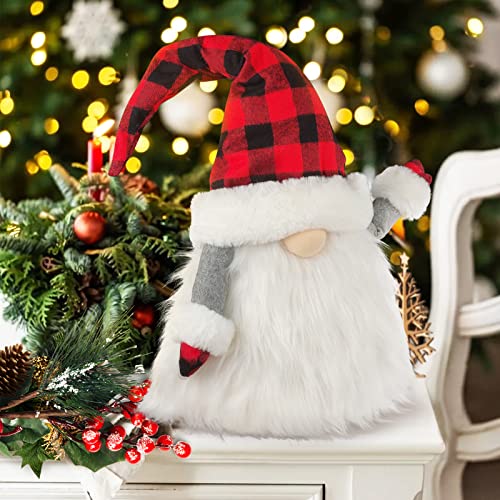 Kmuysl Tomte Gnome Christmas Tree Topper, Scandinavian Santa Gnome Christmas Decorations, 27 Inch Large Funny Christmas Home Décor, Perfect Christmas Decorations For Tree #TOP6
