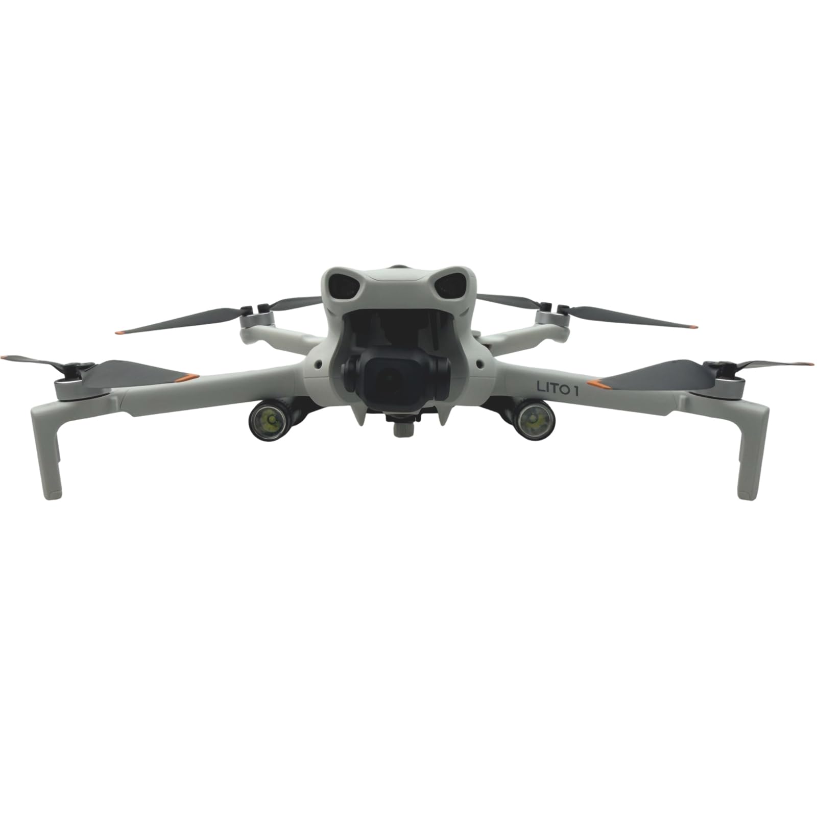Luz para DJI Lito1/X1, Luces de navegación de alta intensidad, foco de búsqueda, luces de vuelo de seguridad nocturnas con adaptador de montaje para Lito X1 Accesorios para drones