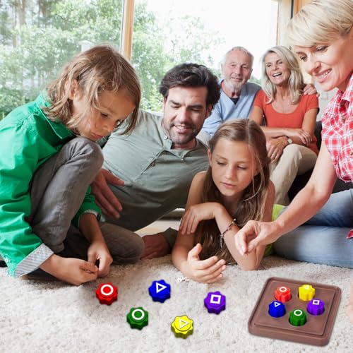 PUTUODA Gonggi Koreanisches Spielzeug zum Steinefangen, Gonggi 5er-Set, Klassisches Gong Gi Spiel, Koreanisches Gonggi-Spiel, Jack Stone Kieselstein-Set, Educational Toy for Family Activity (A)