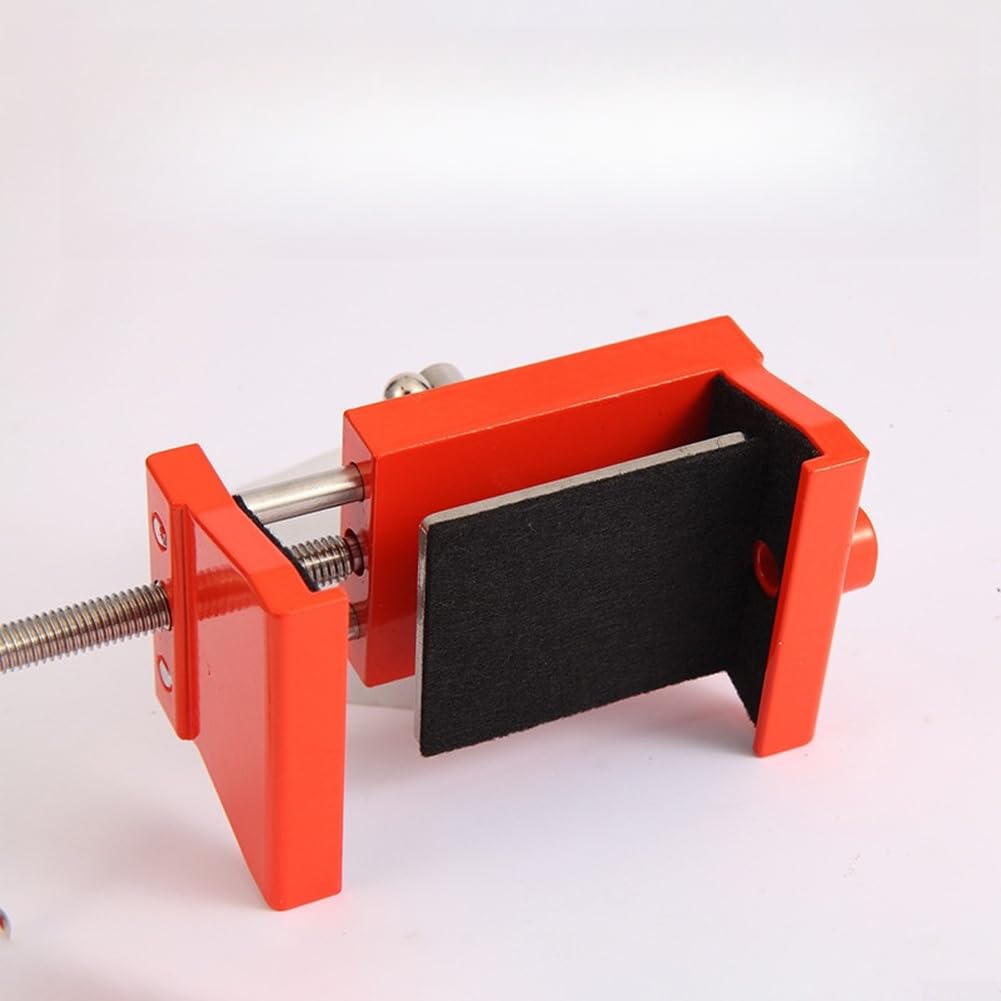 Juego de abrazaderas de aluminio para bisagras de muebles, herramientas de precisión para carpintería, abrazaderas resistentes para alinear puertas de armarios y estantes, 2 piezas