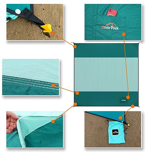 Couverture de plage sans sable et imperméable grand format au séchage rapide - 4