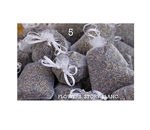Coquelicot et CoccinelleLot of 5 Bags French Lavender White