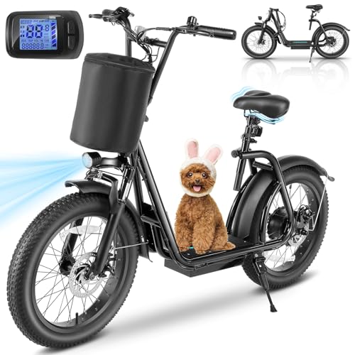 Caroma Peak 800w Electric Scooter Adults 20'X3' Fat Tire, 20 MPH Top Speed & 30...
