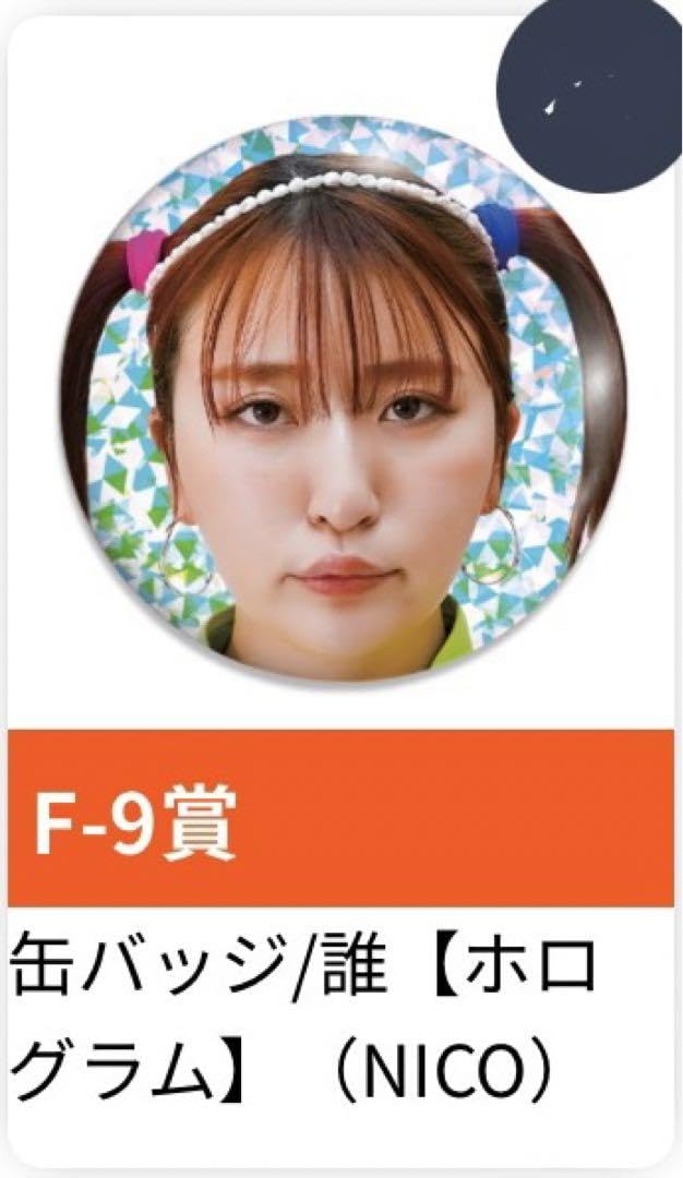 Amazon | 平成フラミンゴ ポケットくじ F-9 缶バッジ 誰 ホログラム 