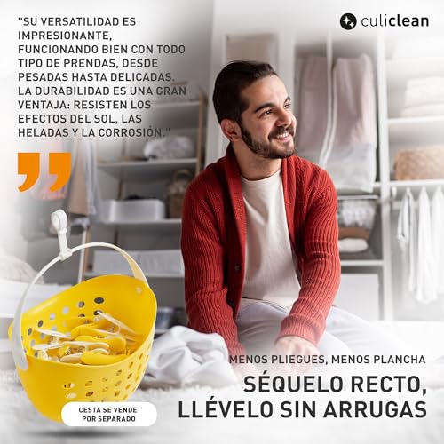 Miniatura 4 de Culiclean Clips Suaves 40 Piezas, Ultimate Gray-Blanco