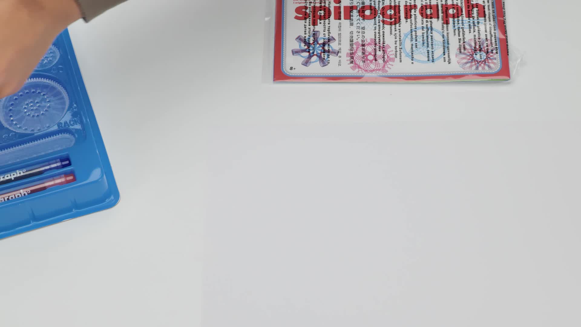 Silverlit Spirograph Cyclex - Crea Espirales Infinitas Con Ruedas Giratorias - Set De Dibujo Creativo Para Niños Desde 5 Años