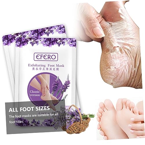 FRCOLOR 2 Pares De Máscara Esfoliante Para Pés De Morta Máscara Para Pés Spa Máscara Para Remoção De