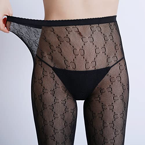 Image of Sahabowi Women Tights, Sheer High Waist Pantyhose, Vintage Control Top Stockings, Siwa7