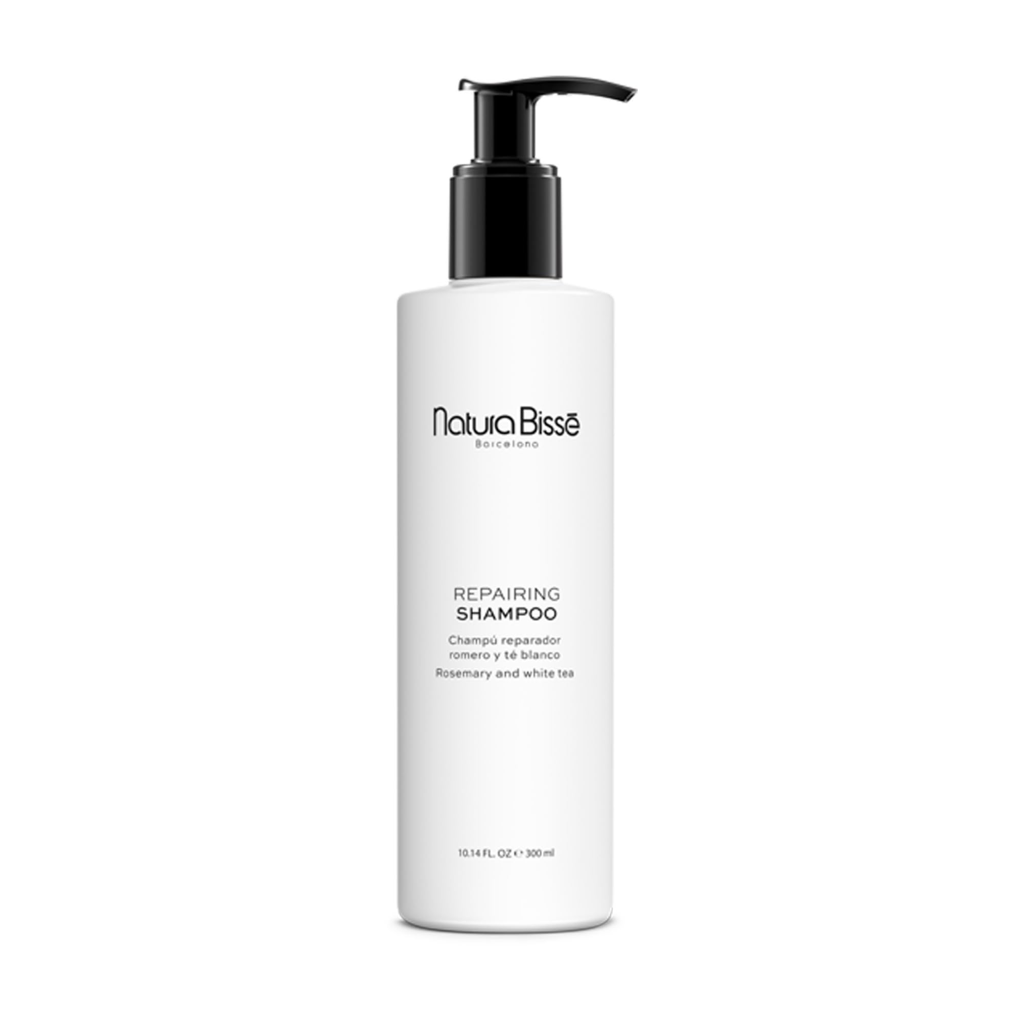 Natura Bissé Repairing Shampoo, Hydrating & Repairing Shampoo, Rosemary & White Tea Scent, For All Hair Types, 10 Oz