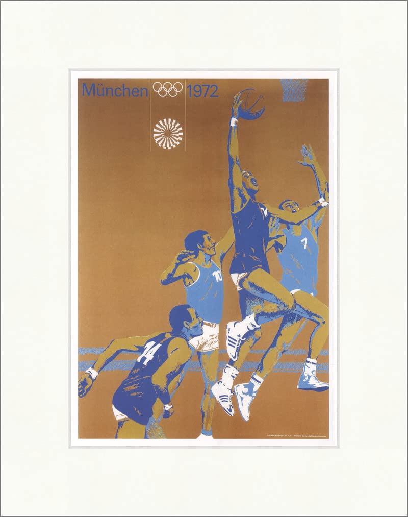 Biller Antik Múnich 1972 - Póster de baloncesto (678)