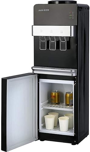 Miniatura 2 de Dispensador de agua vertical mejorado con carga superior, agua fría caliente, dispensador de agua, diseño ultradelgado, capacidad para botellas de 3