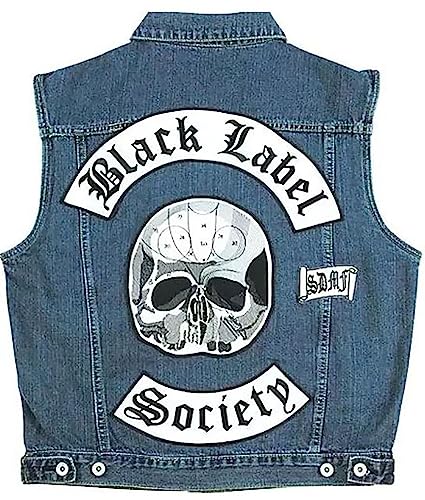 Black Label Society Vest Denim